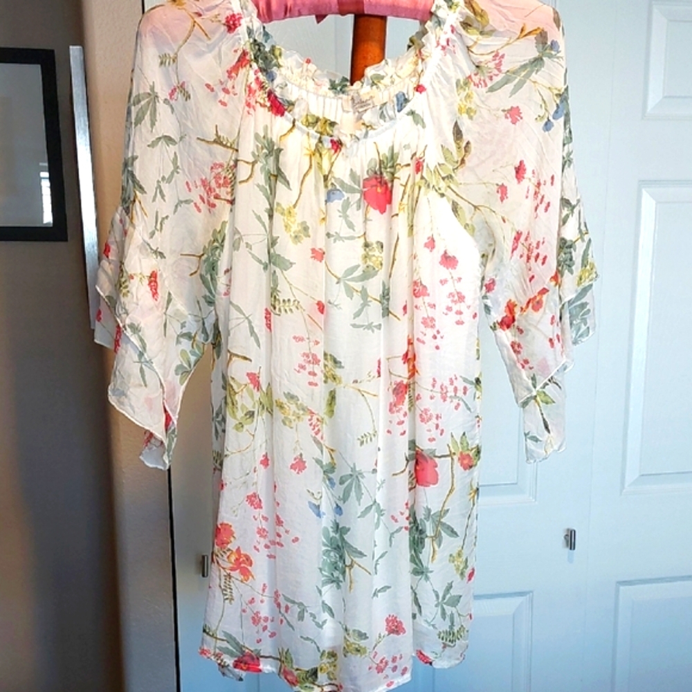 Bellambra Silk Floral Top